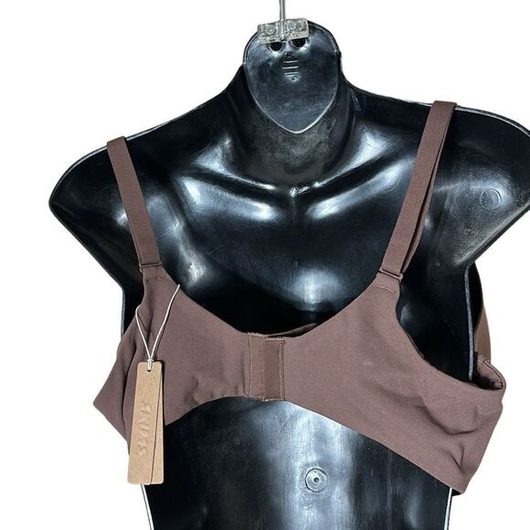 Skims fits everybody full coverage bra cocoa 40D underwire new - Picture 2 of 4